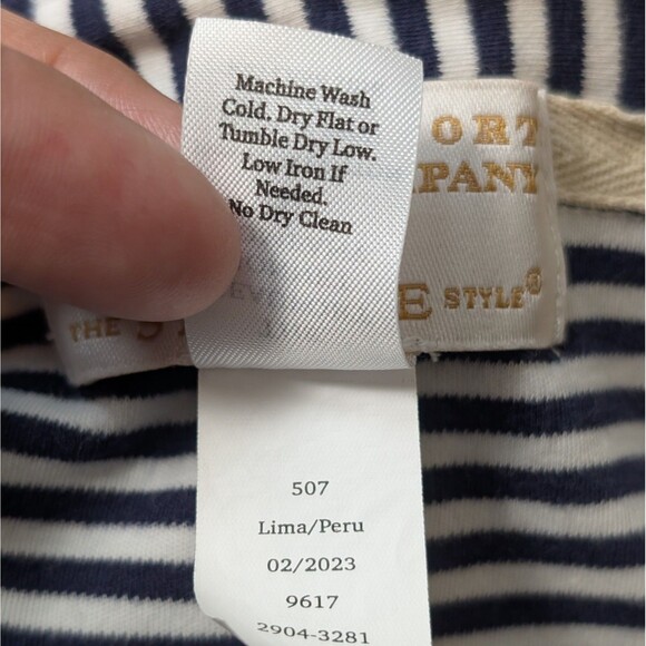 The Beaufort Bonnet Company x Seaside Style Polo Shirt XL Pima Cotton Striped - Picture 8 of 9